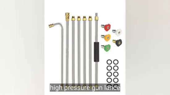 Comprehensive High Pressure Gun Lance for Mechanics and DIY